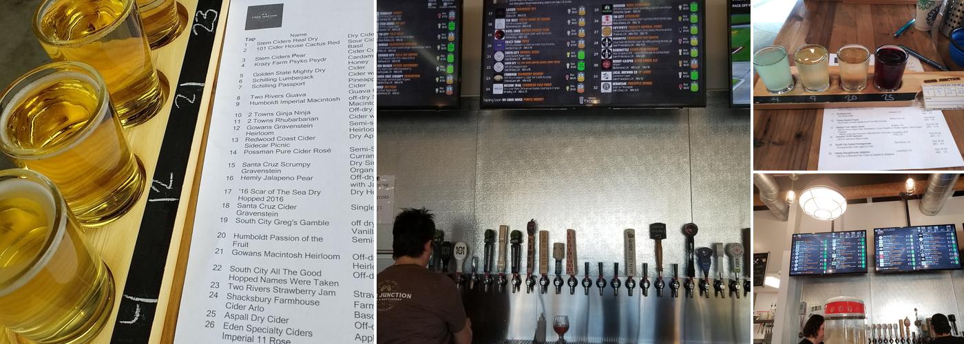 The Cider Junction Menu