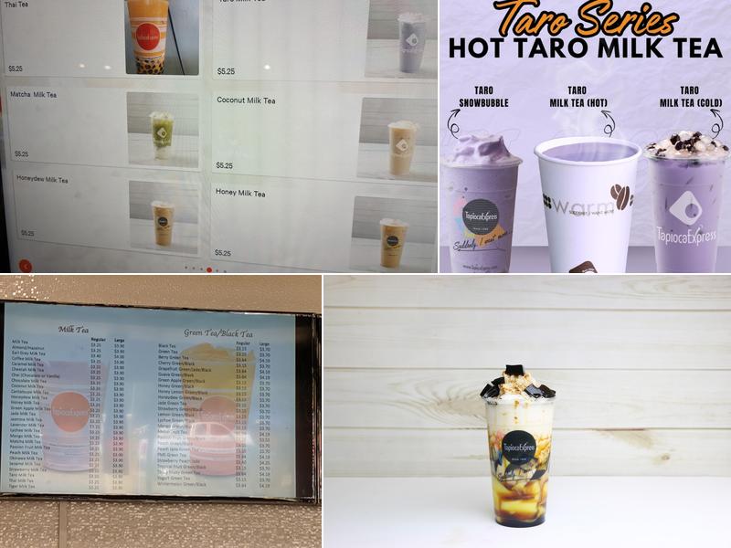 Tapioca Express Menu