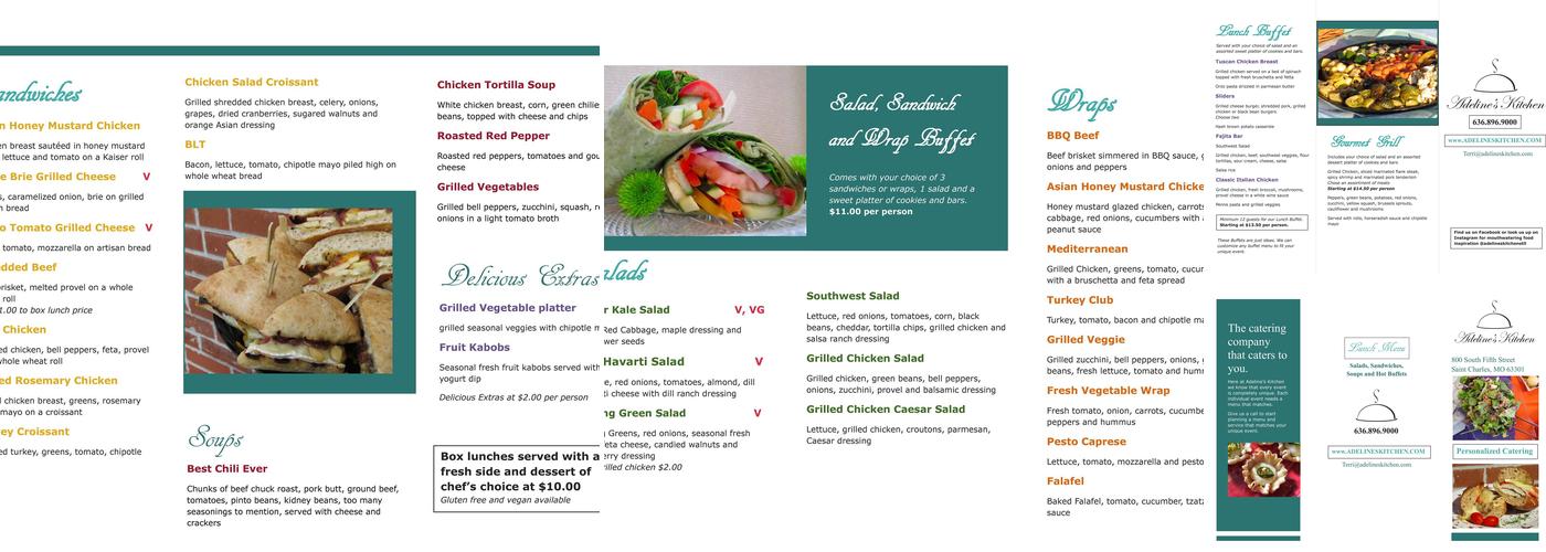 Adeline's Kitchen Menu