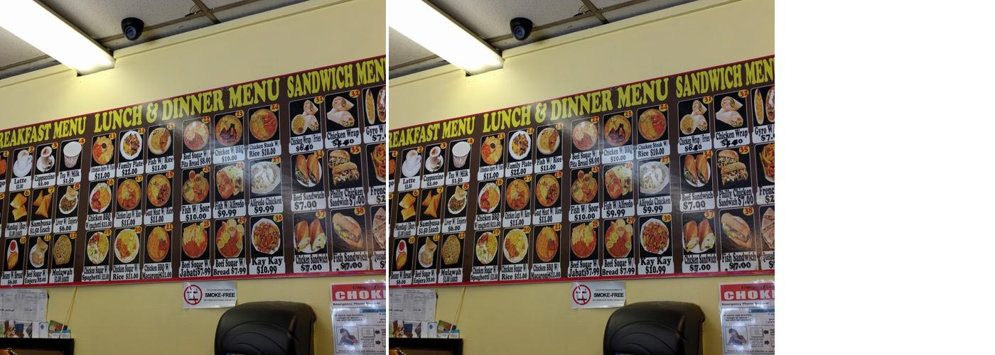 Fabulous Menu