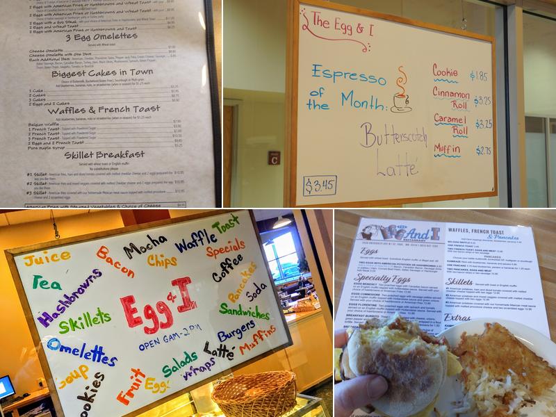 Egg and I Menu