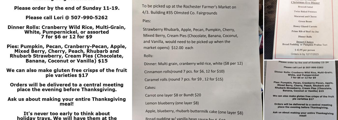 Omar's Kitchen LLC Menu