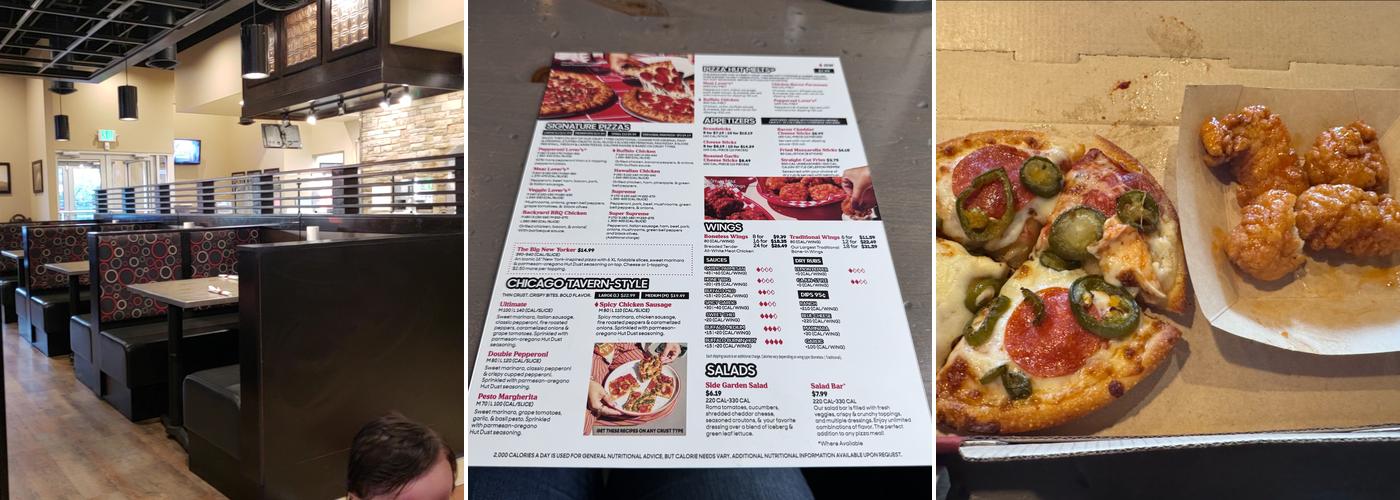 Pizza Hut Menu