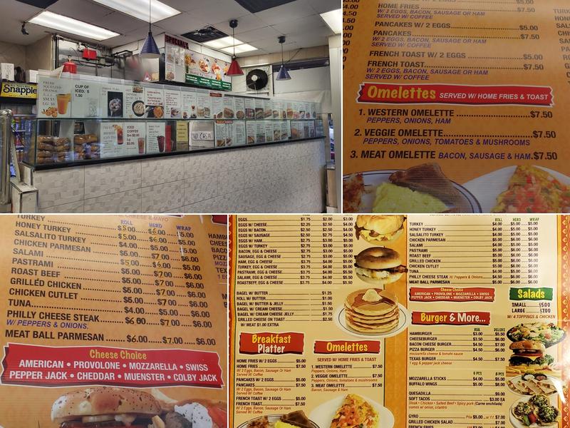 Corner Pizza Menu