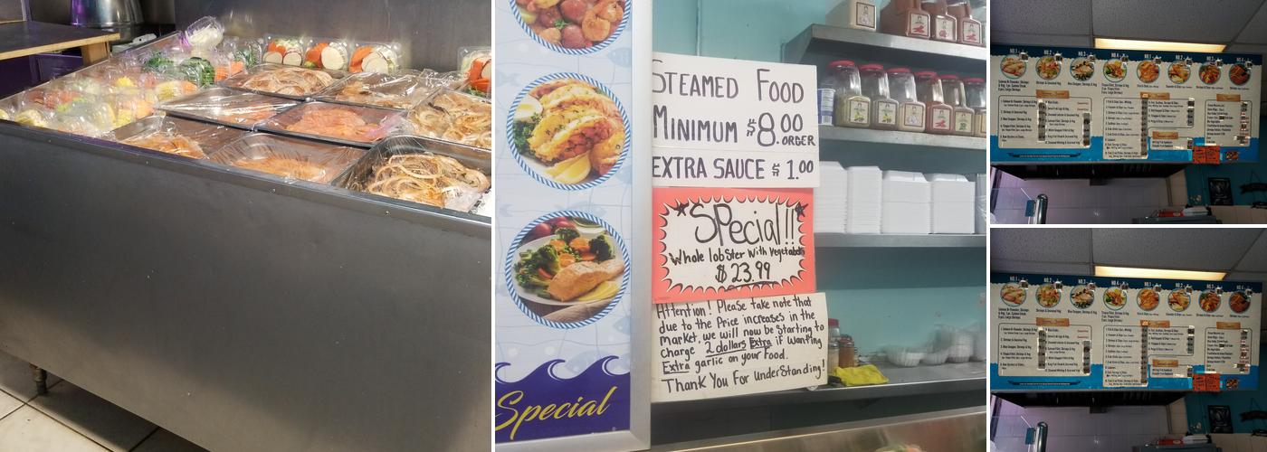 Santos Fish Market Menu