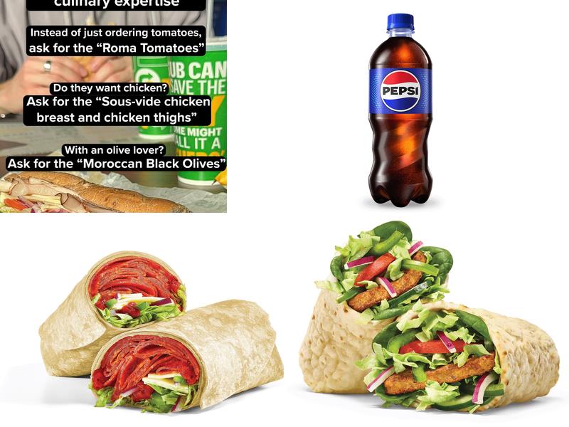 Subway Menu