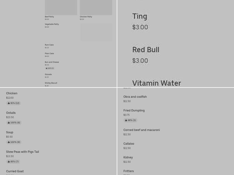 Sunrising Food Hut Restaurant & Bakery Menu