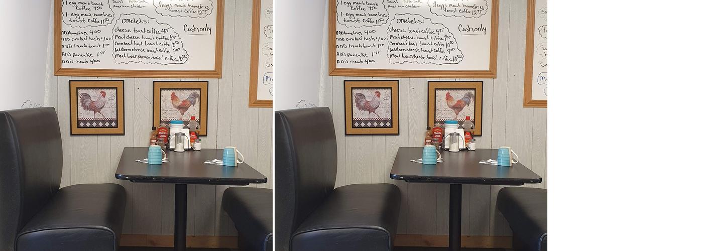 The Mohawk Rooster Menu