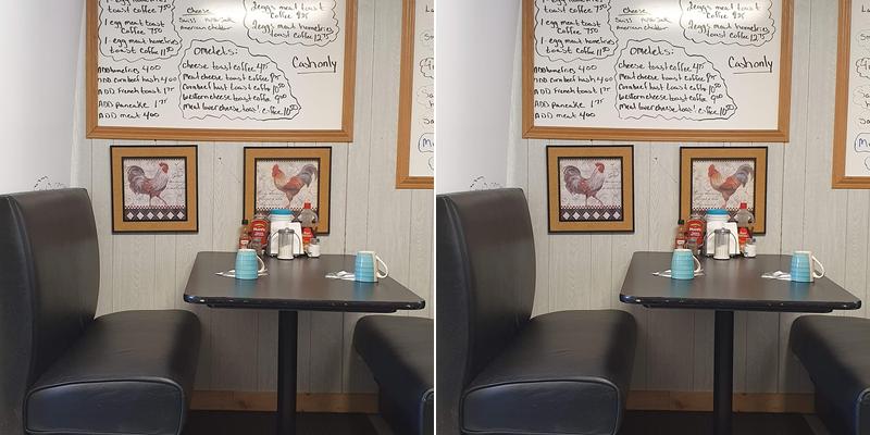 The Mohawk Rooster Menu