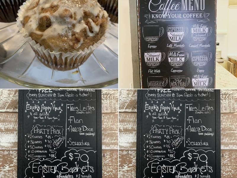 Costa's Portuguese Bakery Menu