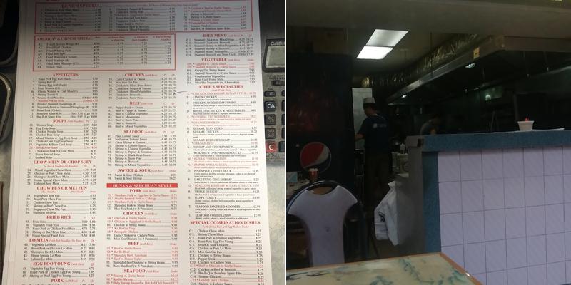 Wah Lung Menu