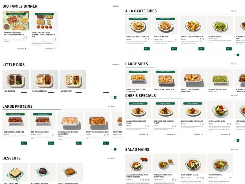 Dig Menu