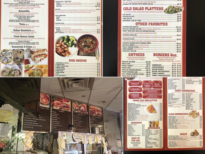 Perry's Coffee Shop Menu