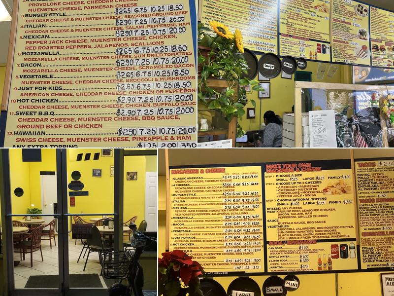 Landin Mac & Cheese Menu