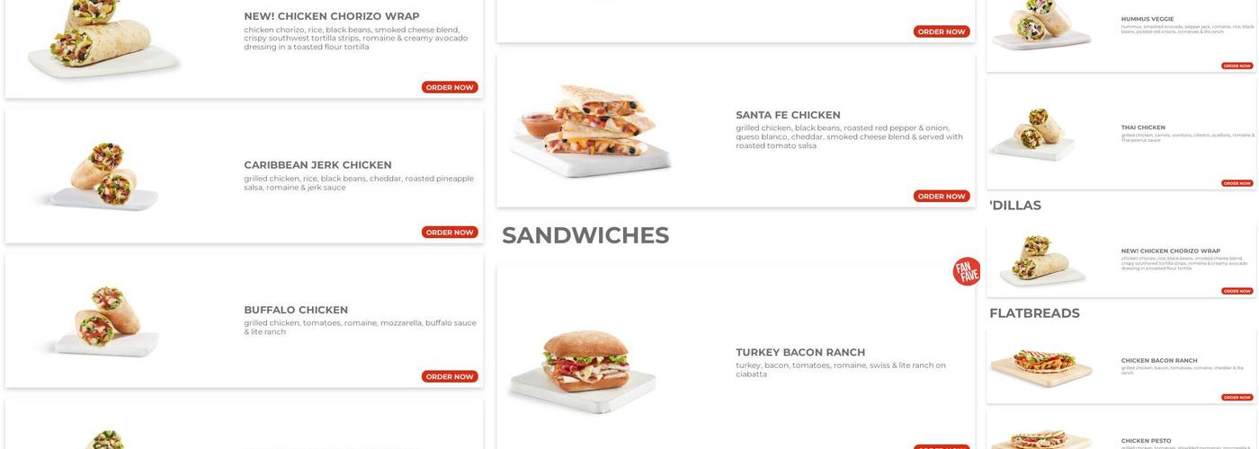 Tropical Smoothie Cafe Menu