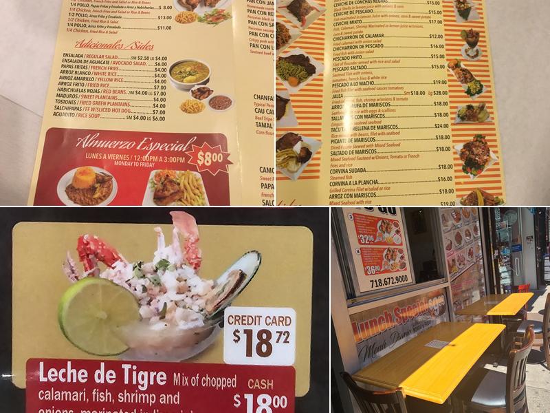 Sabor Peruano 2 Menu