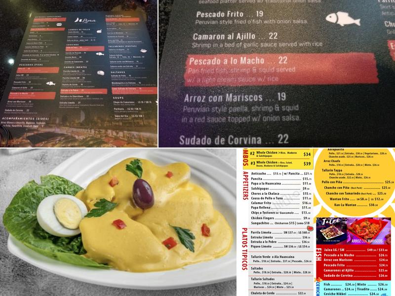 Lima Menu