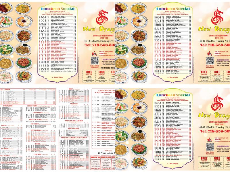 New Dragon Menu