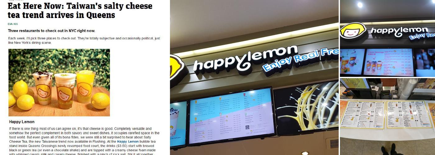 Happy Lemon Menu