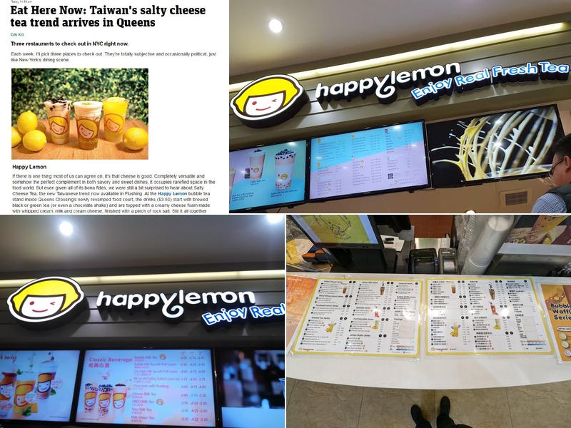 Happy Lemon Menu