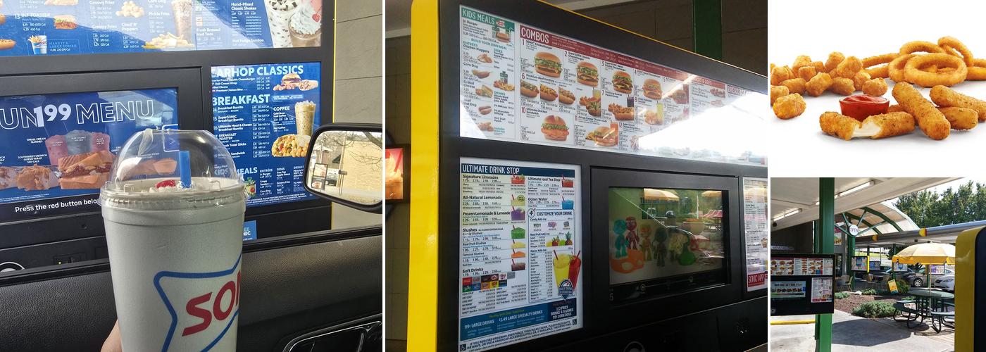 Sonic Drive-In Menu
