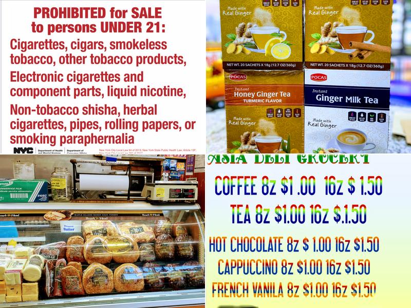 Asia Deli Grocery Menu