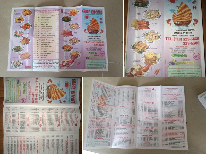 Kam's Kitchen Menu