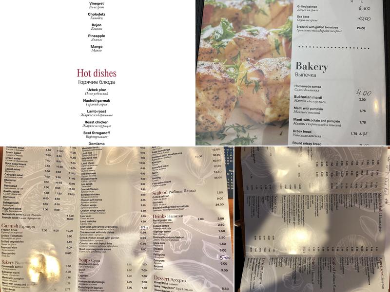 Nadezhda Menu