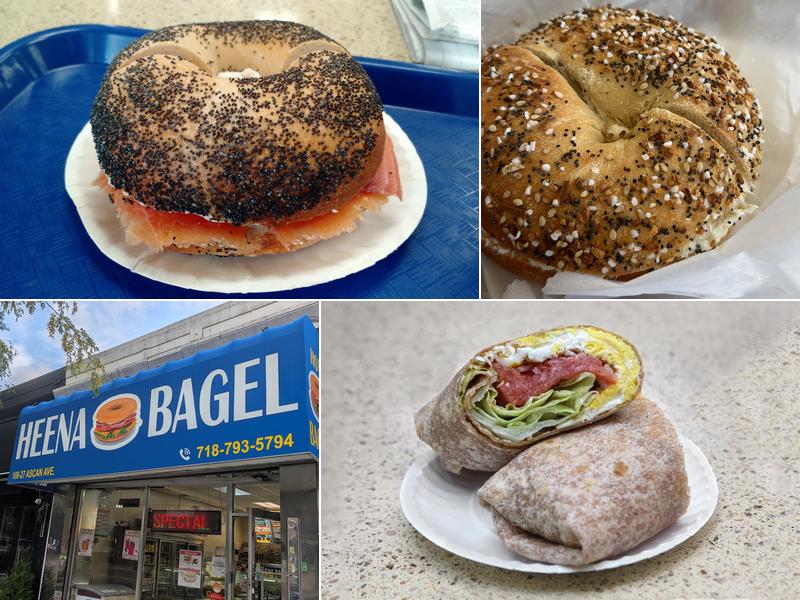 Heena Bagel 10827 Ascan Ave, Forest Hills