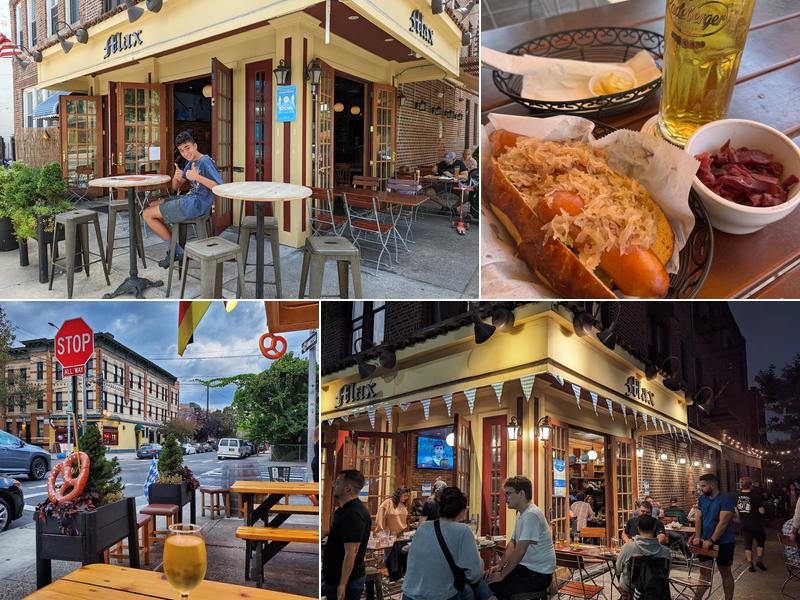 Max Bratwurst und Bier