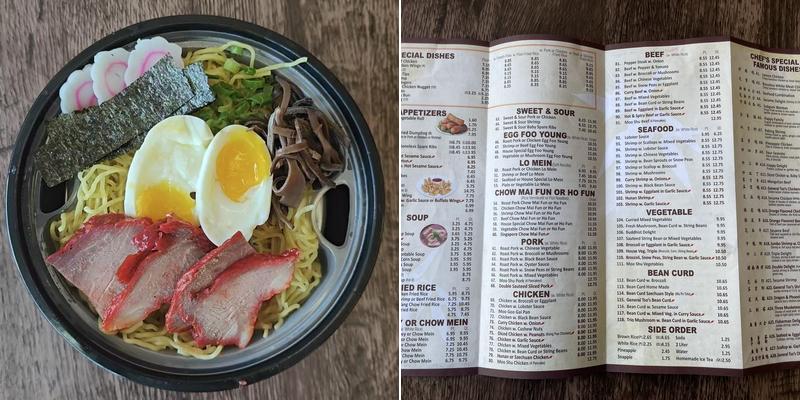 Win Hing Menu