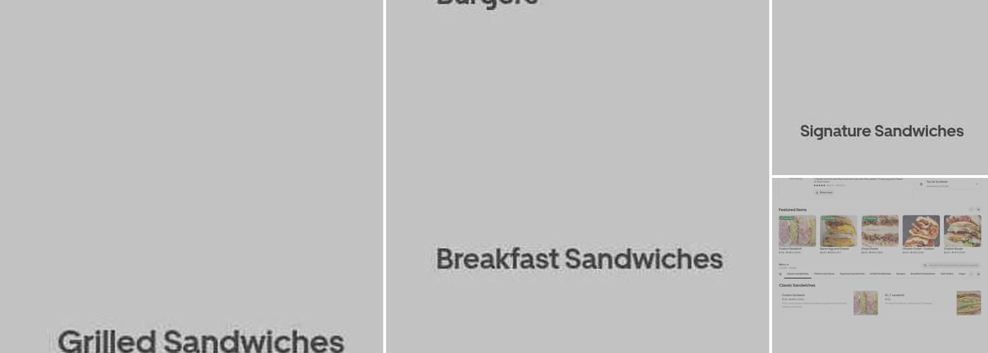 89 Gourmet Deli Menu