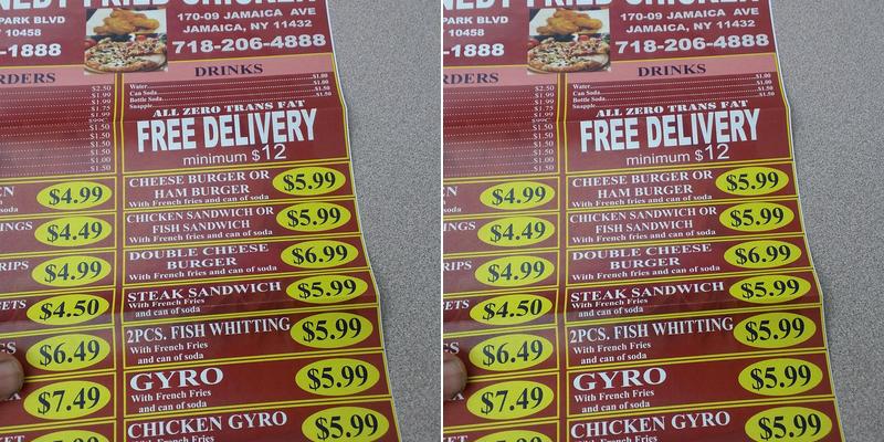 Kennedy Fried Chicken Menu