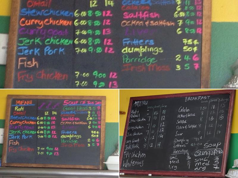 Devine Bickles Menu