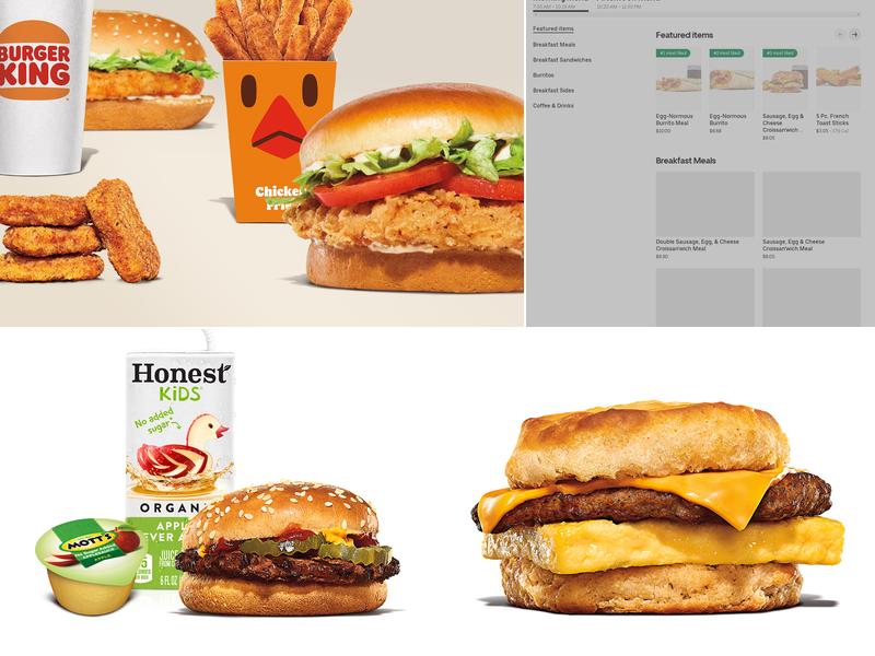 Burger King Menu