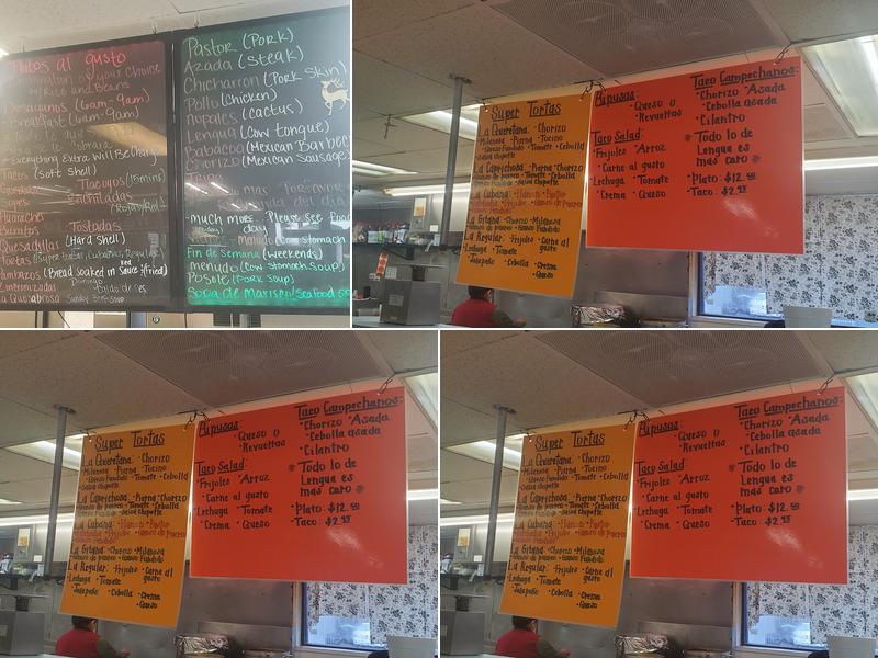 La Cabana Taquería Menu