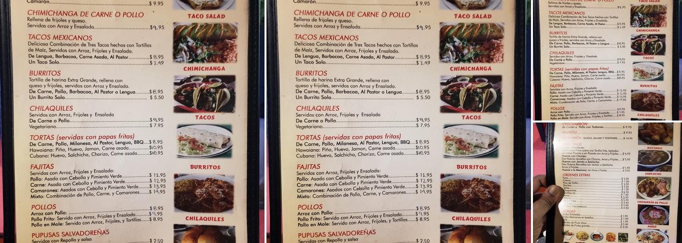 La Brasa Menu