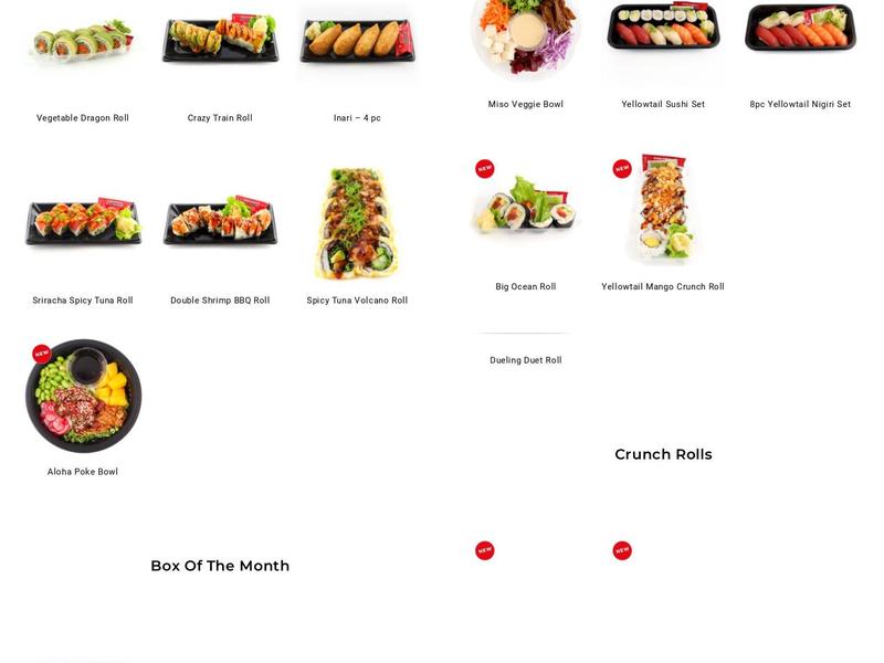Genji Sushi Menu