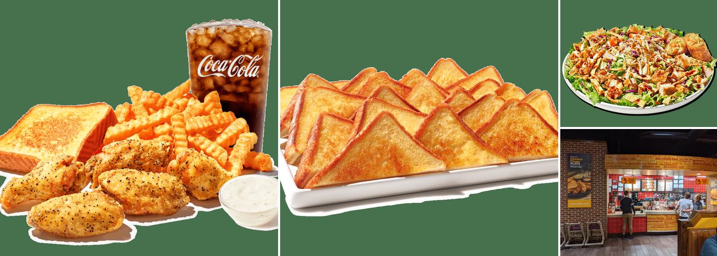 Zaxbys Chicken Fingers & Buffalo Wings Menu