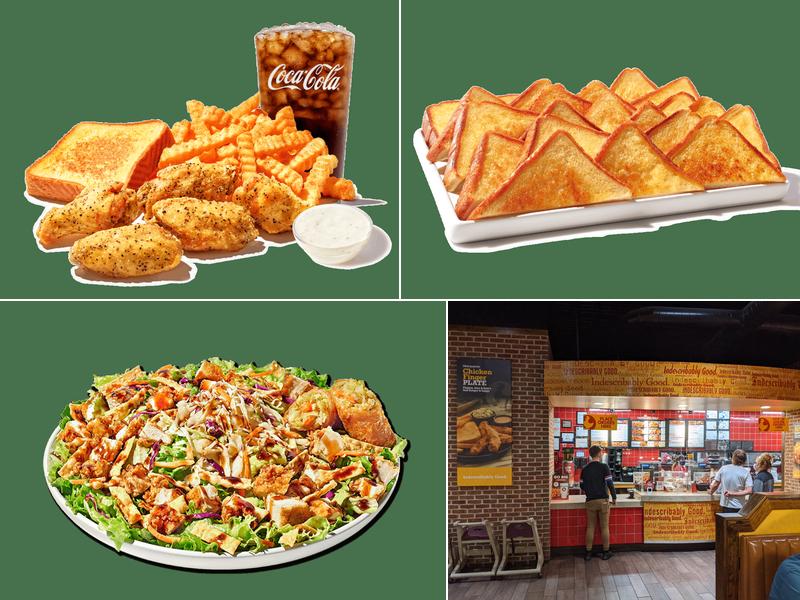Zaxbys Chicken Fingers & Buffalo Wings Menu