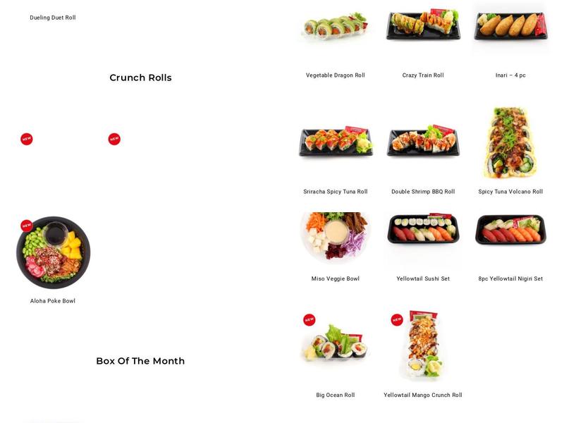 Genji Menu