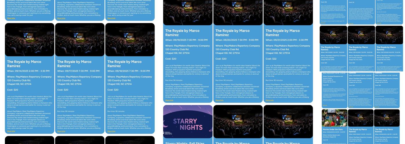 Chapel Hill Downtown Partnership Menu