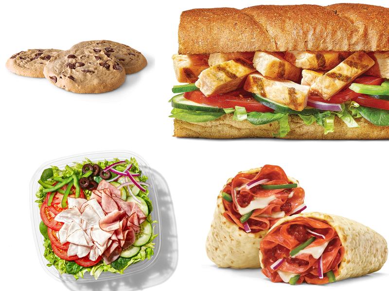 Subway Menu