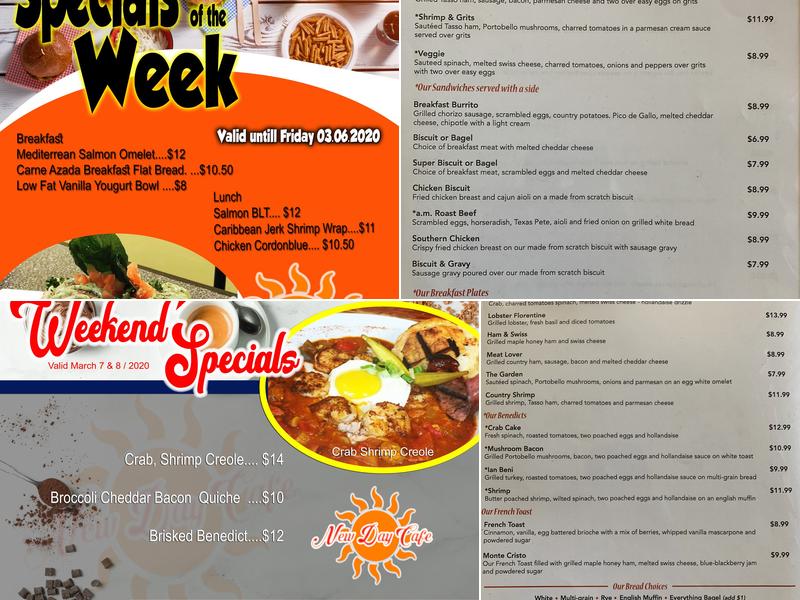 North Brunswick Chamber of Commerce Menu