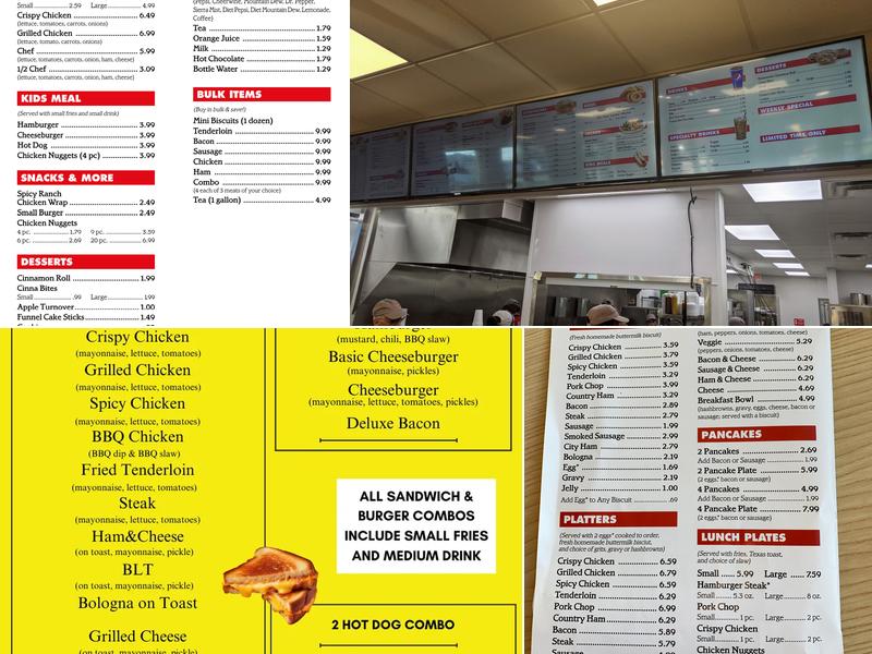 Biscuit King Menu