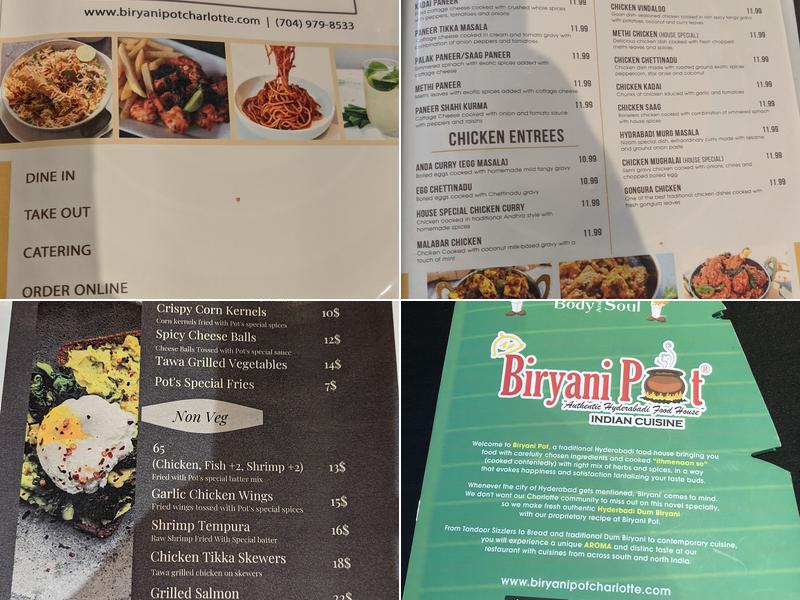 BIRYANI POT | Indian Grill & Bar Menu