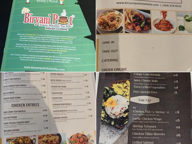 BIRYANI POT | Indian Grill & Bar Menu