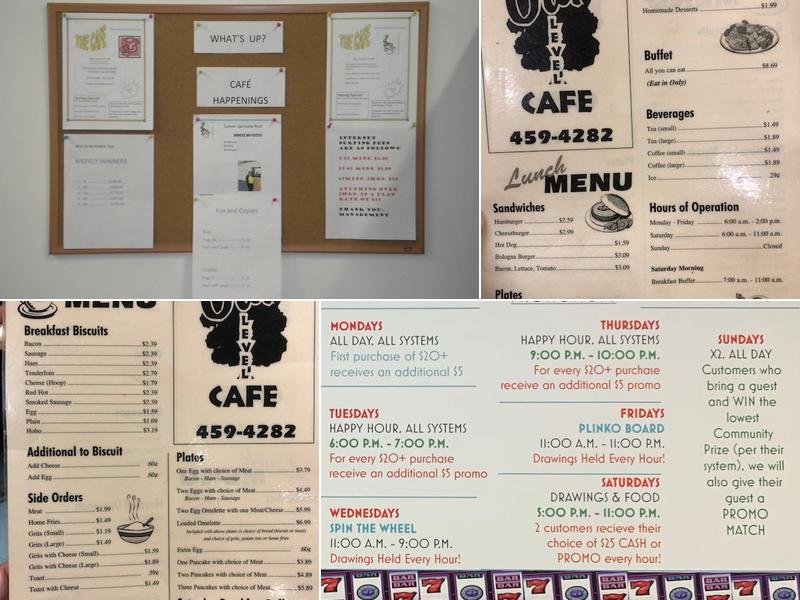 Cafe Menu