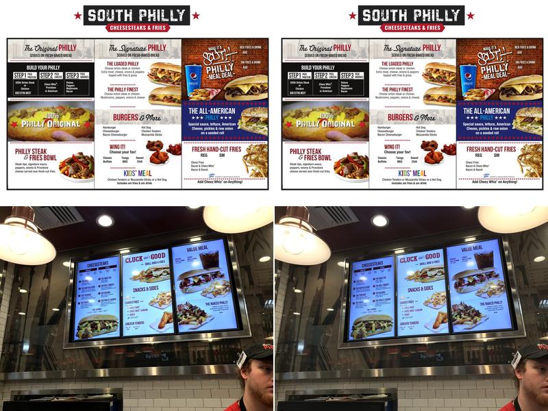 South Philly Cheesesteaks & Fries Menu