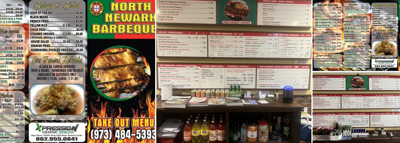 North Newark Barbeque Menu